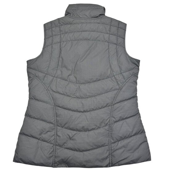 Nau Outdoor 100% Goose Down Gray Quilted Vest Women's Size Medium - Picture 2 of 6